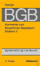 B&uuml;rgerliches Gesetzbuch mit Einf&uuml;hrungsgesetz und Nebengesetzen (BGB) - J&uuml;rgen Damrau, Karl-Georg Loritz, Bernd Wegmann, Andreas Dielitz