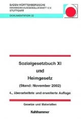 Sozialgesetzbuch XI unter Ber&uuml;cksichtigung des Pflege-Qualit&auml;tssicherungsgesetzes (PQsG) und Heimgesetz unter Ber&uuml;cksichtigung des 3. Gesetzes zur &Auml;nderung des Heimgesetzes (Stand: November 2002)