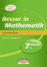 Besser in der Sekundarstufe I - Gymnasium / 7. Schuljahr - &Uuml;bungsbuch mit separatem L&ouml;sungsheft (20 S.) - Martin Liepach