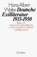 Deutsche Exilliteratur 1933&ndash;1950 - Hans-Albert Walter