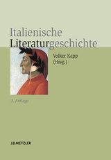 Italienische Literaturgeschichte - Kapp, Volker