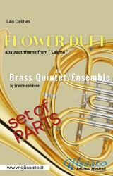 "Flower Duet" abstract theme - Brass Quintet/Ensemble (parts) - L&eacute;o Delibes, Francesco LEONE
