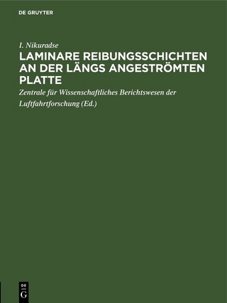 Laminare Reibungsschichten an der längs angeströmten Platte