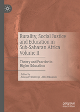 Rurality, Social Justice and Education in Sub-Saharan Africa Volume II - 