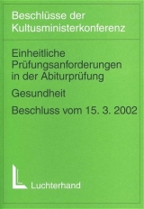 Einheitliche Pr&uuml;fungsanforderungen in der Abiturpr&uuml;fung