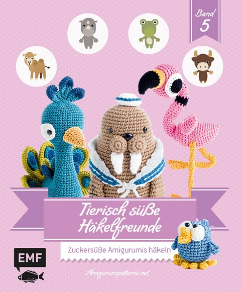 Tierisch s&uuml;&szlig;e H&auml;kelfreunde 5 -  Amigurumipatterns.net