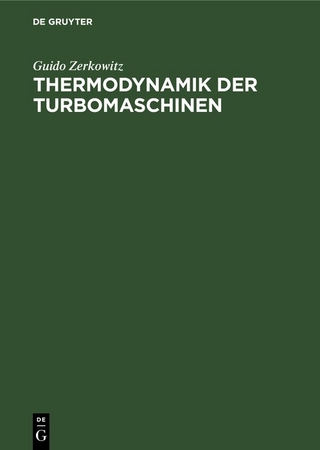 Thermodynamik der Turbomaschinen