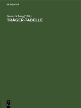 Tr&auml;ger-Tabelle - 