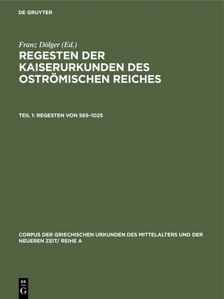 Regesten von 565–1025