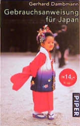 Gebrauchsanweisung f&uuml;r Japan - Gerhard Dambmann