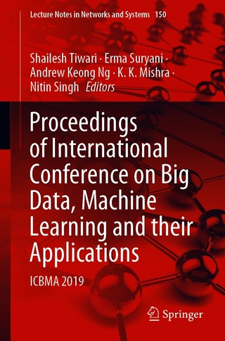 Proceedings of International Conference on Big Data, Machine Learning and their Applications