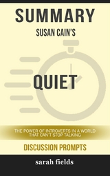 &ldquo;Quiet: The Power of Introverts in a World That Can't Stop Talking&rdquo; by Susan Cain - Sarah Fields