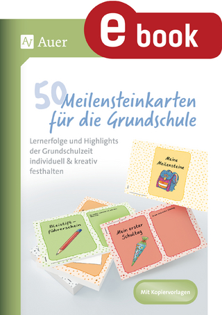 50 Meilensteinkarten für die Grundschule