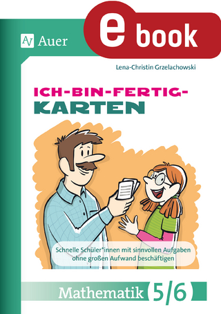 Ich-bin-fertig-Karten Mathematik Klassen 5-6