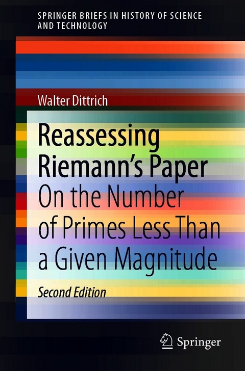 Reassessing Riemann's Paper - Walter Dittrich