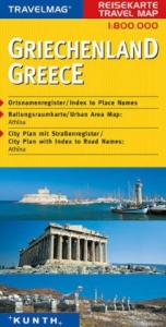 KUNTH Reisekarte Griechenland 1:800000 - 