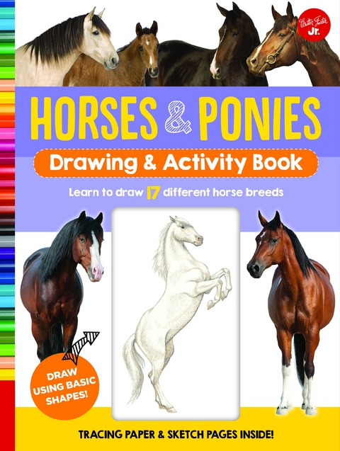 Learn to Draw Horses & Ponies -  Robbin Cuddy
