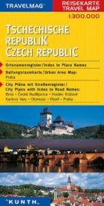KUNTH Reisekarte Tschechische Republik 1:300 000 - 