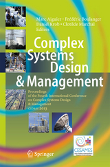 Complex Systems Design & Management - 