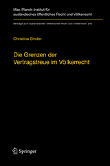 Die Grenzen der Vertragstreue im V&ouml;lkerrecht - Christina Binder