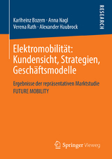 Elektromobilit&auml;t: Kundensicht, Strategien, Gesch&auml;ftsmodelle - Karlheinz Bozem, Anna Nagl, Verena Rath, Alexander Haubrock