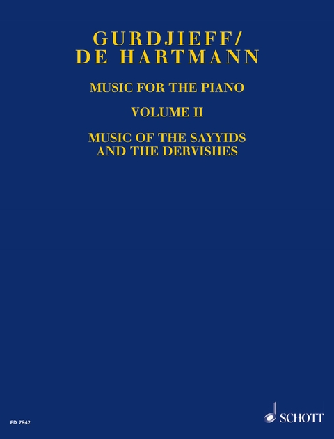 Music for the Piano Volume II - Georges Ivanovich Gurdjieff, Thomas De Hartmann