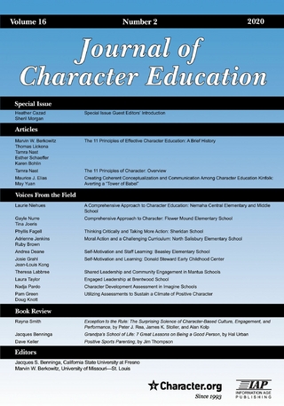 Journal of Character Education