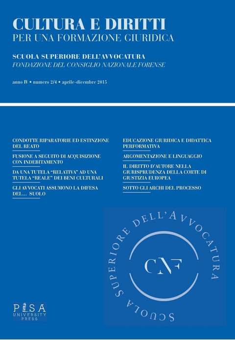 Cultura e Diritti 2/4 2015 -  AA.Vv.