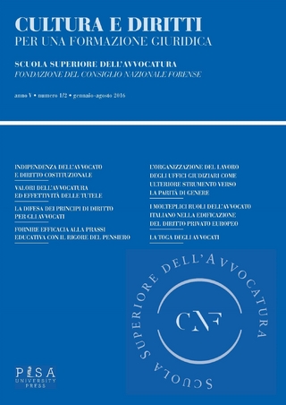 Cultura e Diritti 1/2 2016