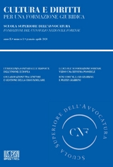 Cultura e Diritti 1/2020 -  AA.Vv.