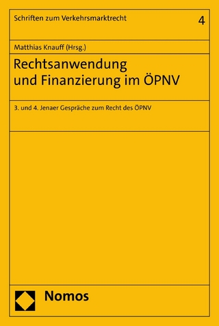Rechtsanwendung und Finanzierung im ÖPNV