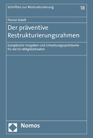 Der präventive Restrukturierungsrahmen