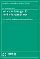 Herausforderungen f&uuml;r Familienunternehmen - 