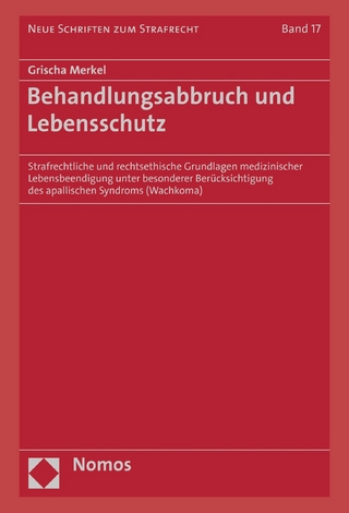 Behandlungsabbruch und Lebensschutz