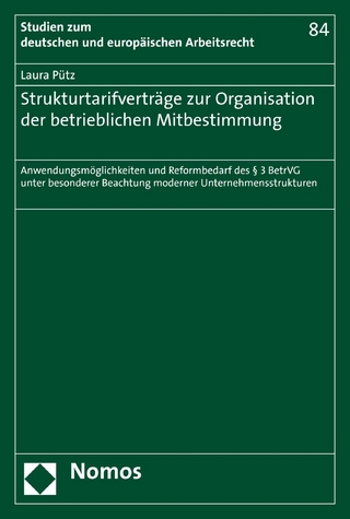 Strukturtarifverträge zur Organisation der betrieblichen Mitbestimmung