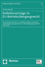 Kollektivvertr&auml;ge im EU-Betriebs&uuml;bergangsrecht - Ernesto Klengel