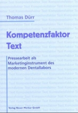 Kompetenzfaktor Text - Thomas D&uuml;rr