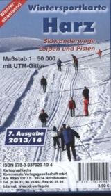 Wintersportkarte Harz - 