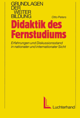 Didaktik des Fernstudiums - Otto Peters