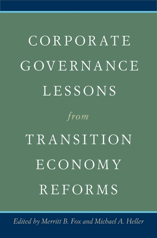 Corporate Governance Lessons from Transition Economy Reforms