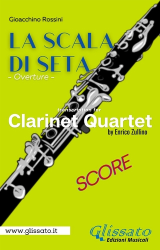 Clarinet Quartet Score of 