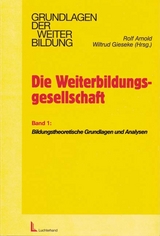 Die Weiterbildungsgesellschaft - Band 1 - 