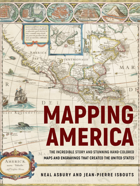 Mapping America - Jean-Pierre Isbouts, Neal Asbury