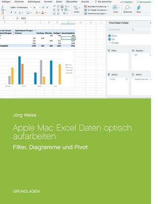 Apple Mac Excel Daten optisch aufarbeiten