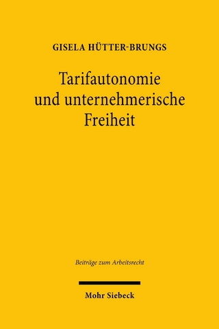 Tarifautonomie und unternehmerische Freiheit