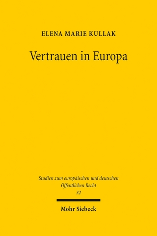 Vertrauen in Europa
