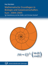 Mathematische Grundlagen in Biologie und Geowissenschaften. Kurs 2004/2005 - Ina Kersten