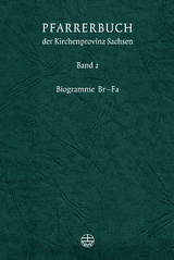 Pfarrerbuch der Kirchenprovinz Sachsen - 