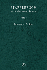 Pfarrerbuch der Kirchenprovinz Sachsen - 
