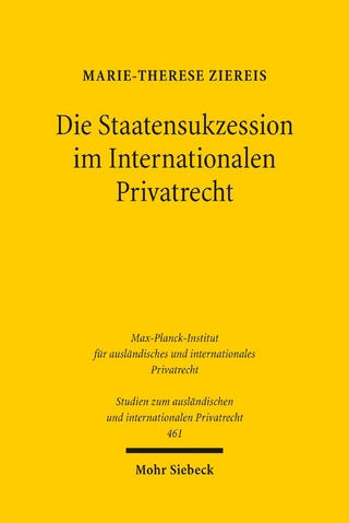 Die Staatensukzession im Internationalen Privatrecht